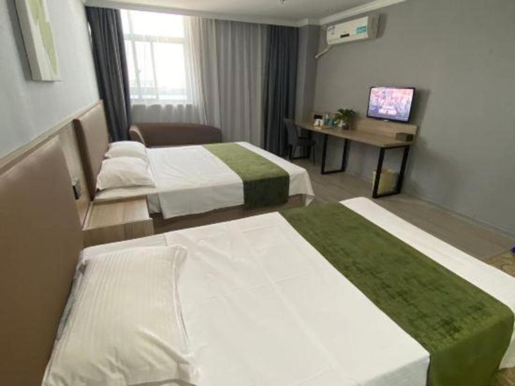 Greentree Inn Wuhu Fangte Second Phase Nanxiang Wanshang Express Hotel Bagian luar foto